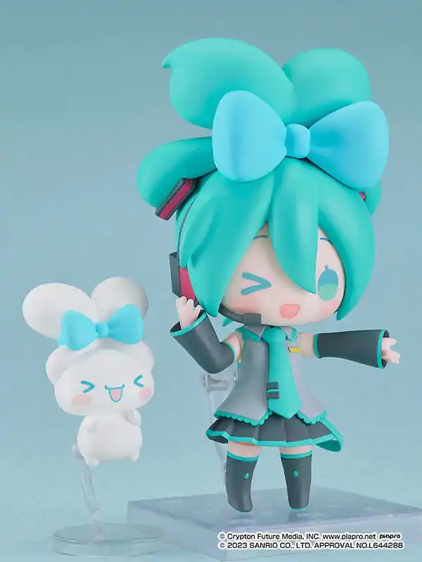 Hatsune Miku x Cinnamoroll Nendoroid akciófigura Collaboration Ver. 10 cm termékfotó