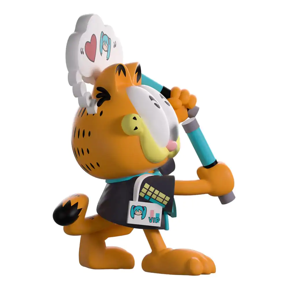 Hatsune Miku x Garfield Vinyl figura Miku Concert Garfield 13 cm      termékfotó