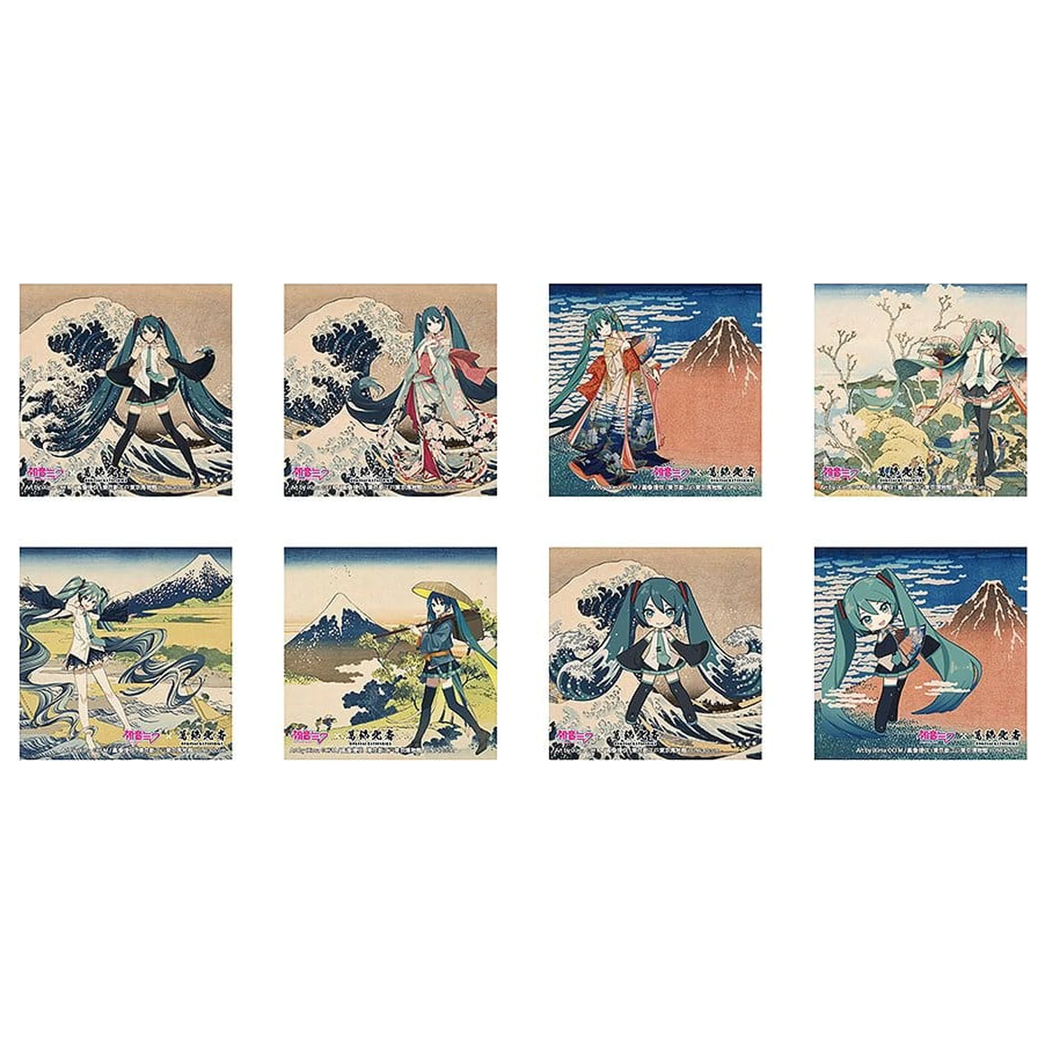 Hatsune Miku x Katsushika Hokusai iXima matrica A/B/C/D/E/F/G/H termékfotó