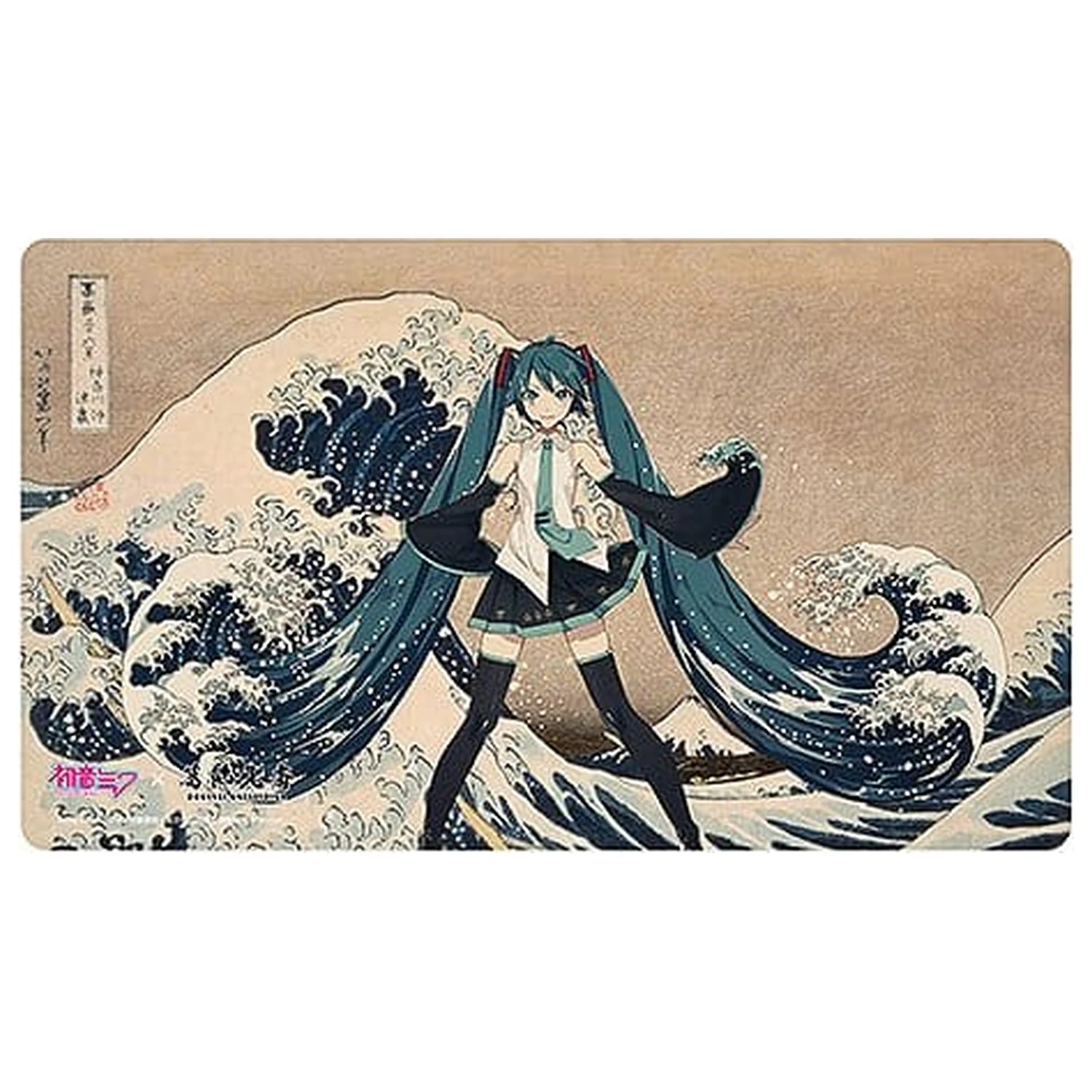 Hatsune Miku x Katsushika Hokusai iXima The Great Wave off Kanagawa/Fine Wind, Clear Morning asztali alátét termékfotó