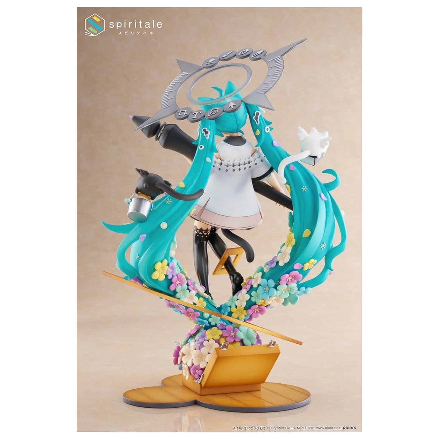 Hatsune Miku x Naoki Saito 1/7 My figura Making! The Painter Ver. PVC szobor figura 34 cm  termékfotó