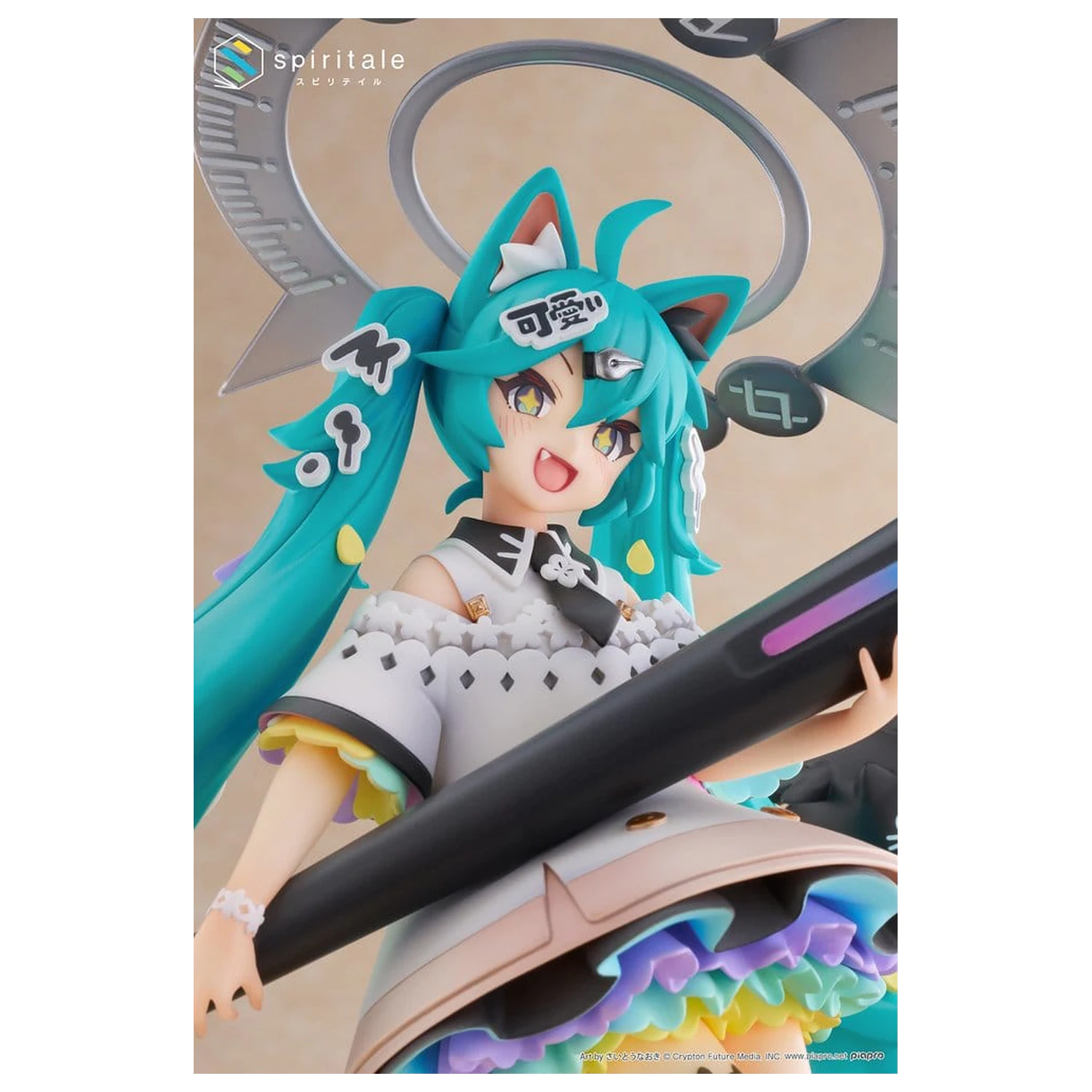 Hatsune Miku x Naoki Saito 1/7 My figura Making! The Painter Ver. PVC szobor figura 34 cm  termékfotó