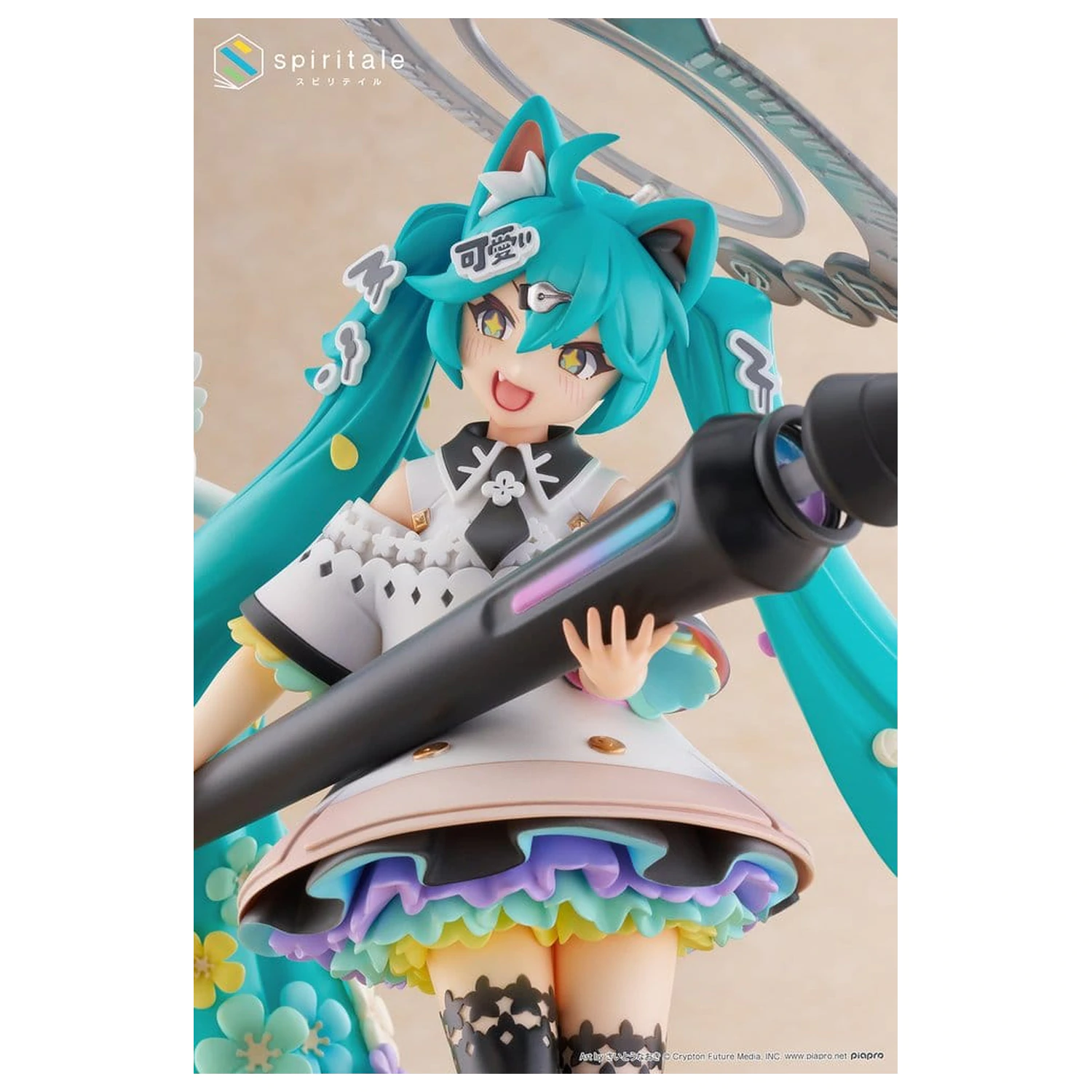 Hatsune Miku x Naoki Saito 1/7 My figura Making! The Painter Ver. PVC szobor figura 34 cm  termékfotó