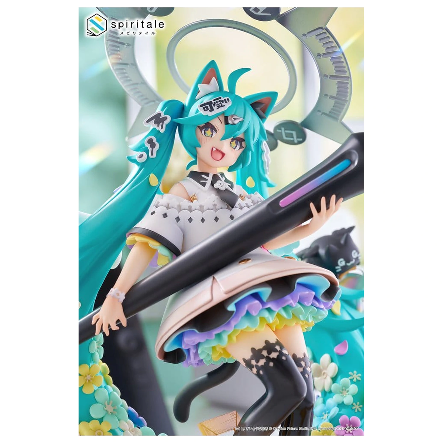 Hatsune Miku x Naoki Saito 1/7 My figura Making! The Painter Ver. PVC szobor figura 34 cm  termékfotó