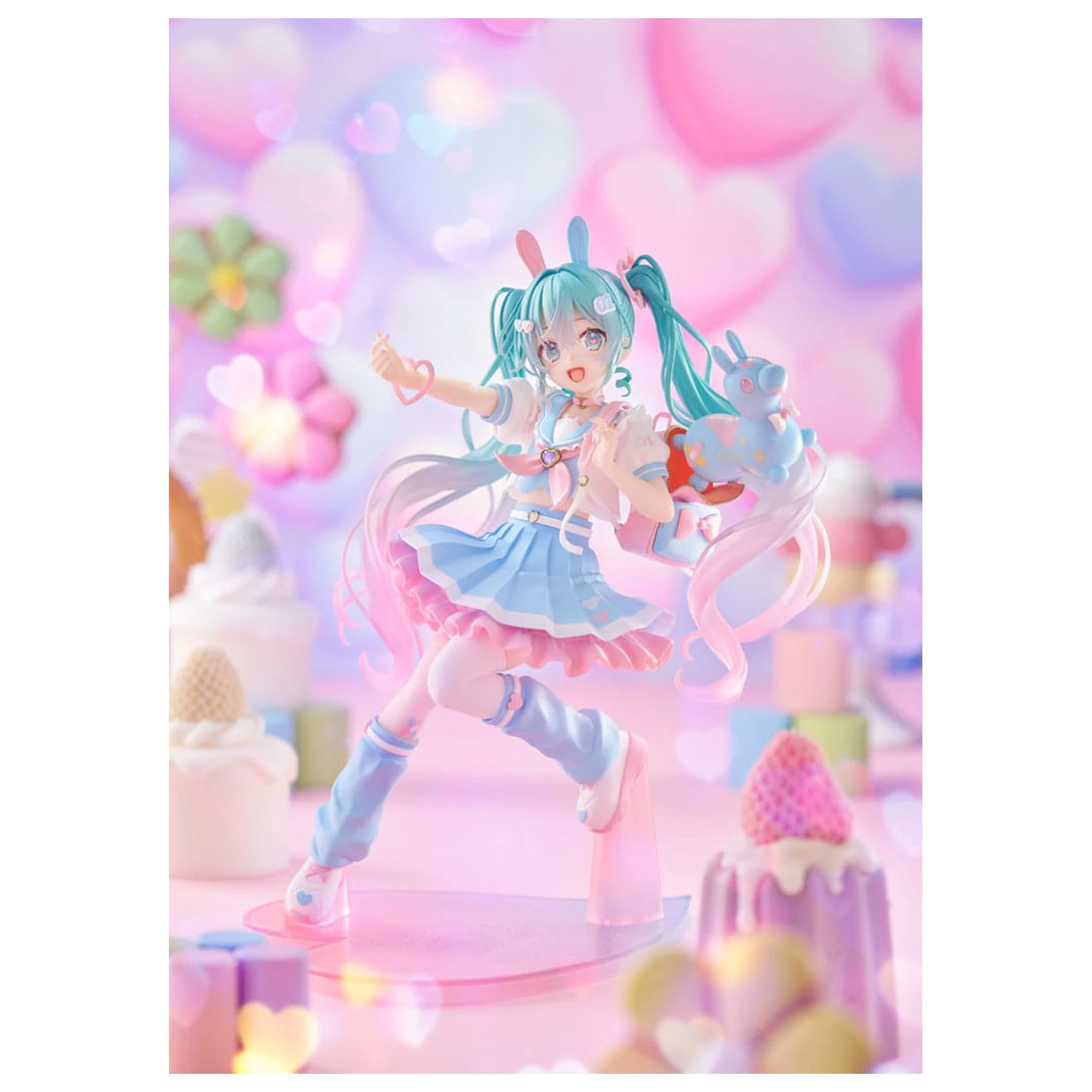 Hatsune Miku x RODY Newly Written Taito Kuji Online PVC szobor figura Hatsune Miku 18 cm termékfotó
