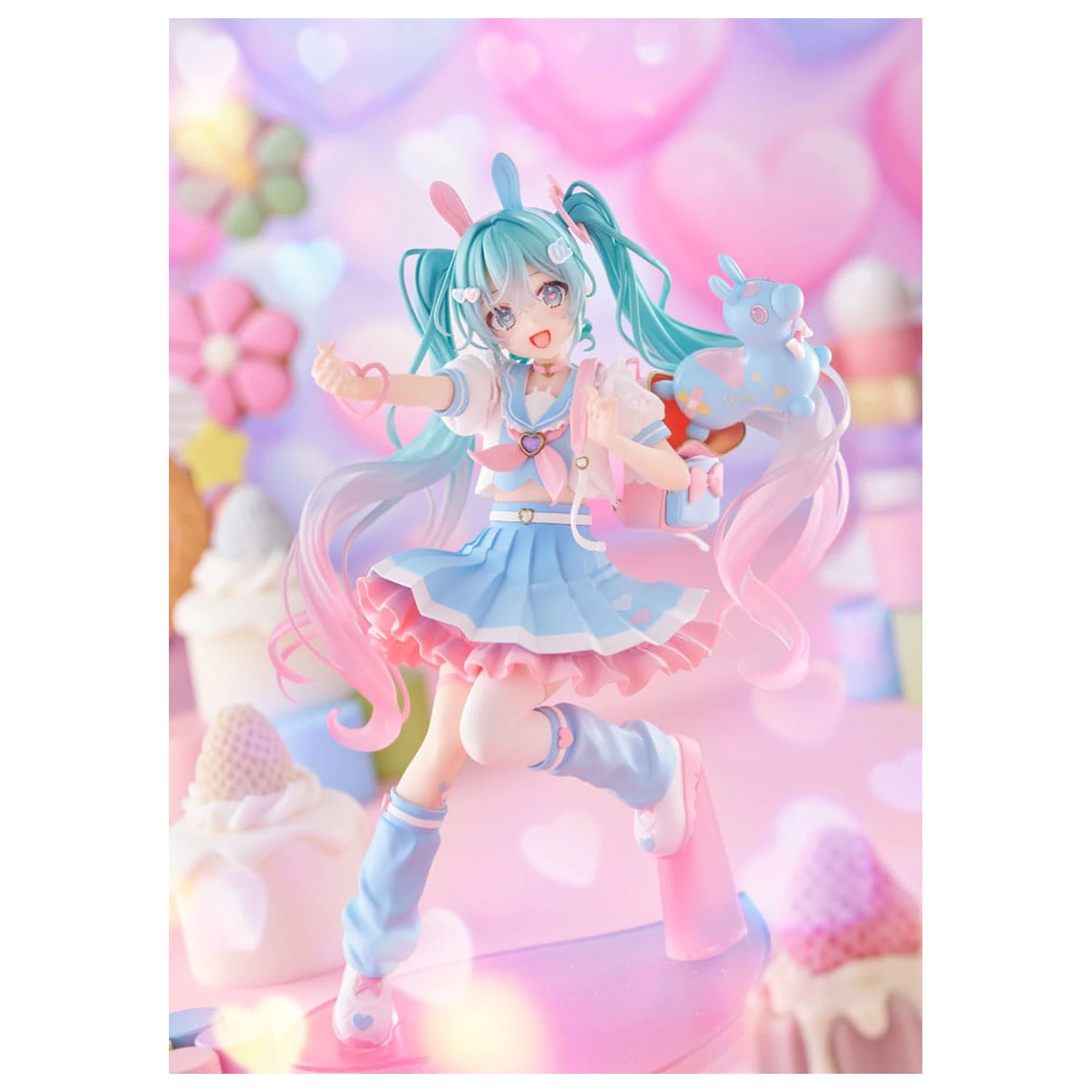 Hatsune Miku x RODY Newly Written Taito Kuji Online PVC szobor figura Hatsune Miku 18 cm termékfotó