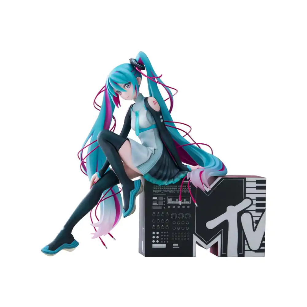 Hatsune Miku1/7 Hatsune Miku x MTV  szobor figura 20 cm termékfotó