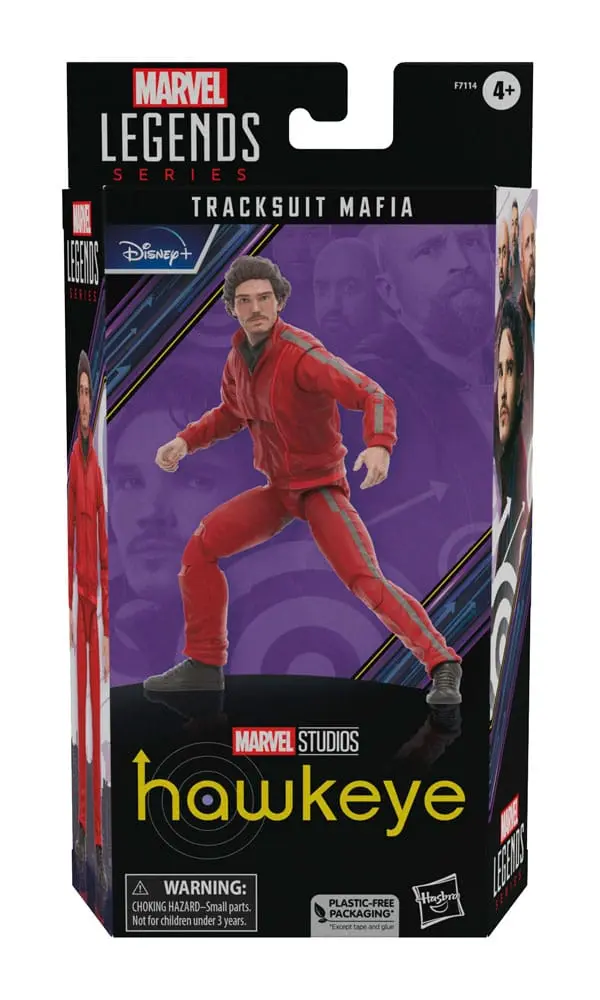 Hawkeye Comics Marvel Legends Tracksuit Mafia akciófigura 15 cm termékfotó