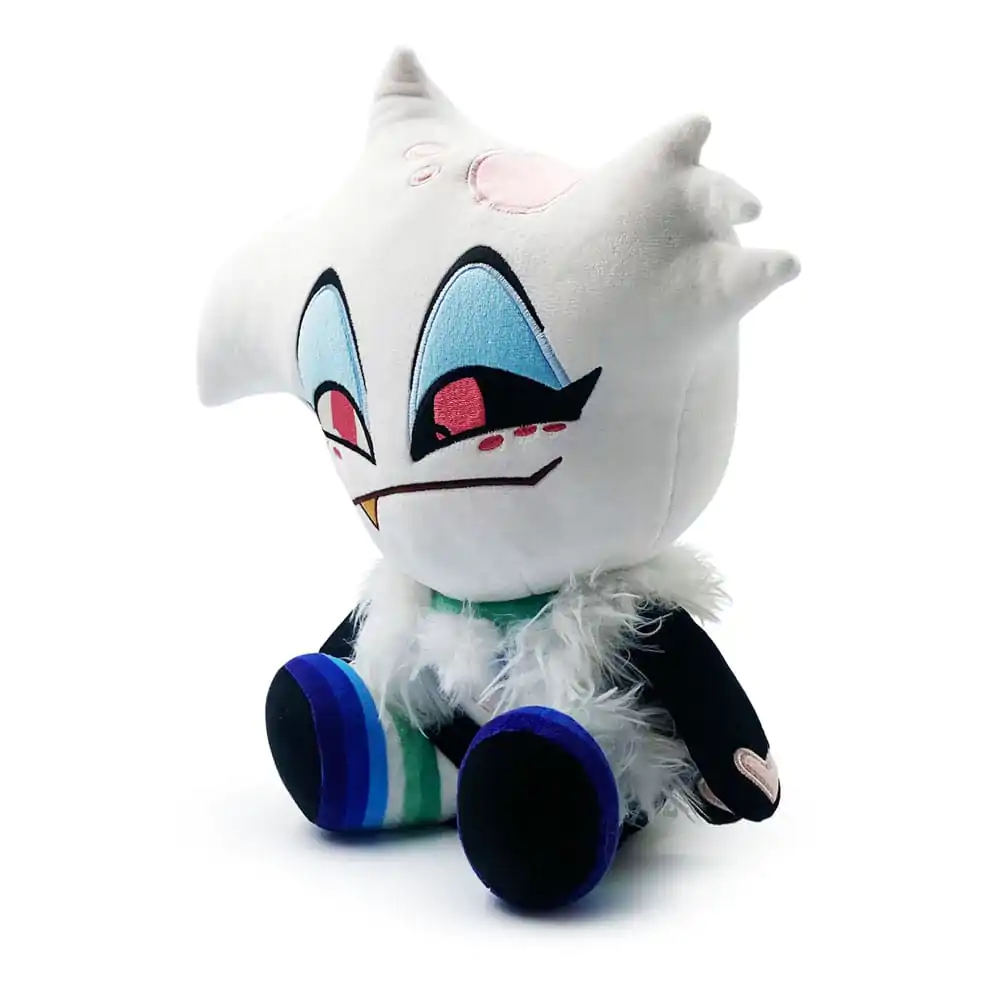 Hazbin Hotel Angel Dust Pride plüss figura 22 cm termékfotó