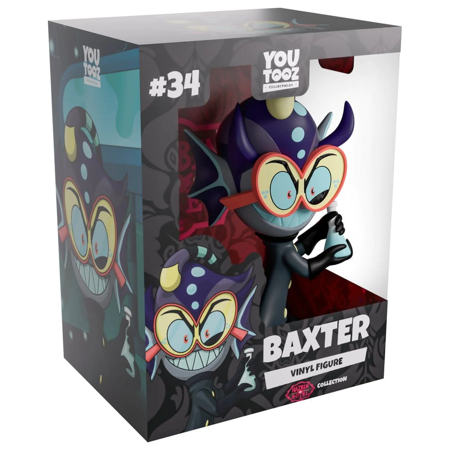 Hazbin Hotel Baxter Vinyl figura 13 cm termékfotó