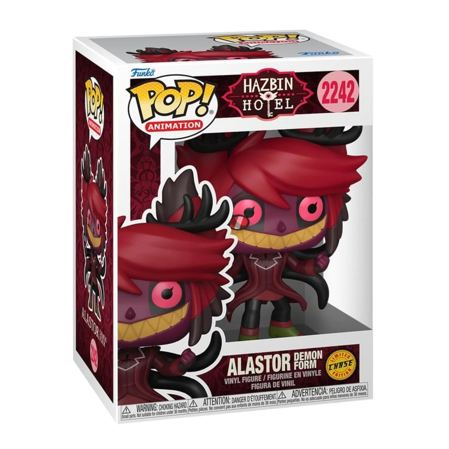 Hazbin Hotel Funko POP! figura Animation Alastor Chase termékfotó