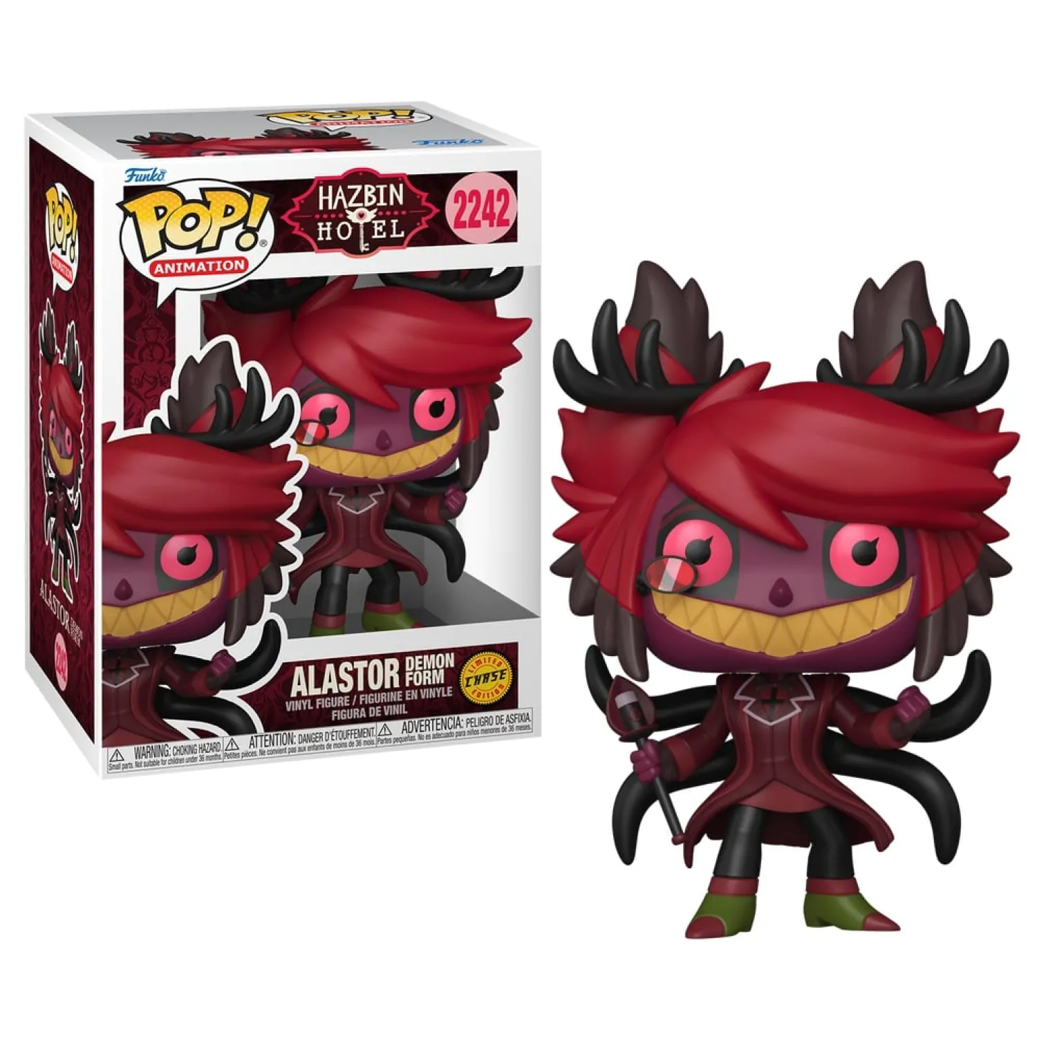 Hazbin Hotel Funko POP! figura Animation Alastor Chase termékfotó