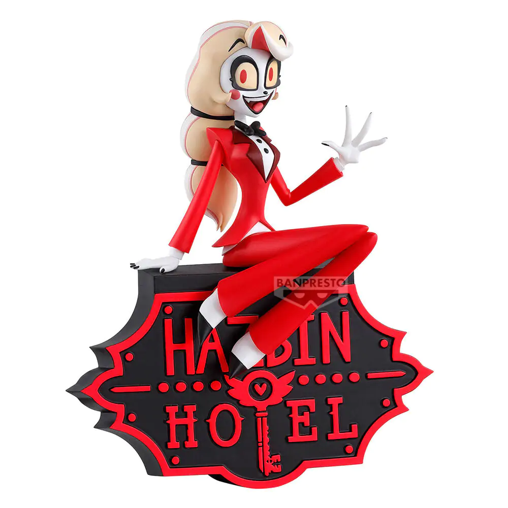Hazbin Hotel Monitor Top figura Charlie Morningstar ver. A figura 14cm termékfotó