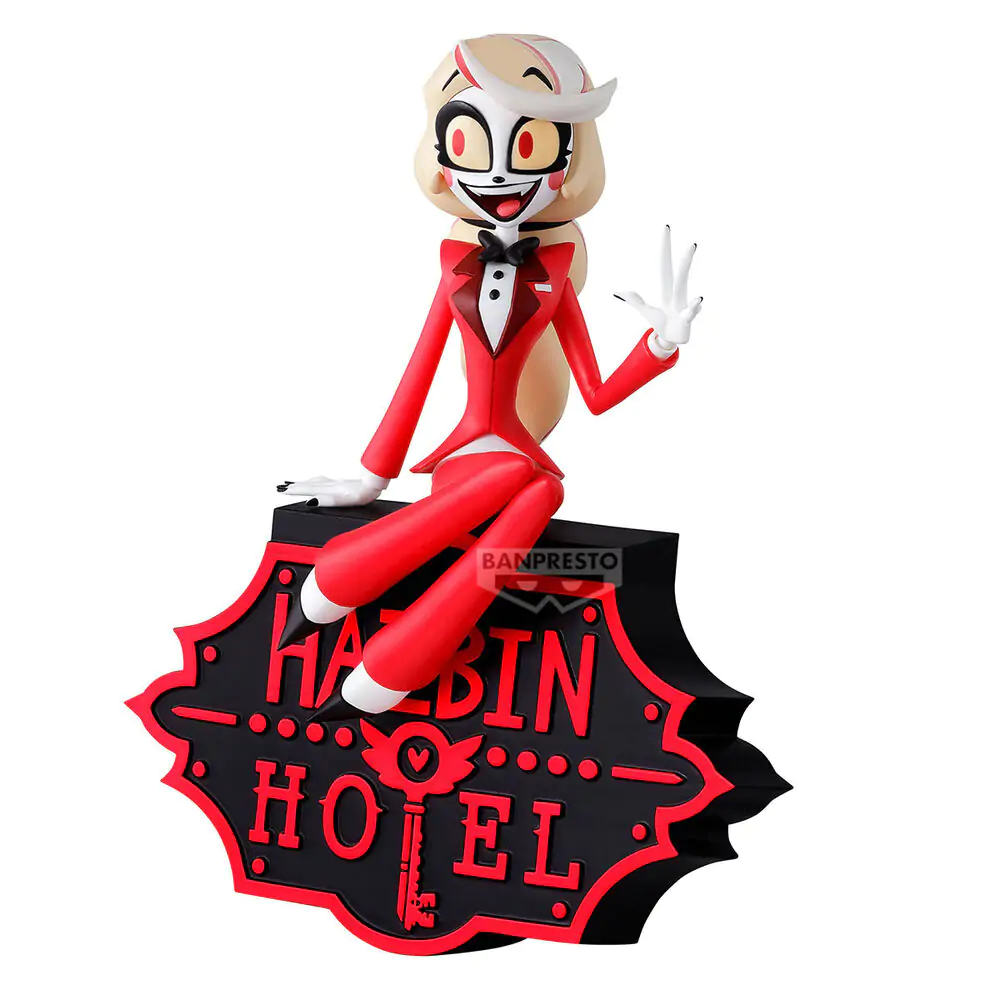 Hazbin Hotel Monitor Top figura Charlie Morningstar ver. A figura 14cm termékfotó