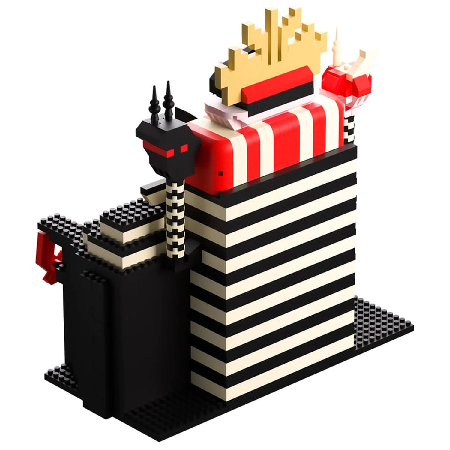 Hazbin Hotel New Hazbin Hotel építőkészlet 18 cm      termékfotó