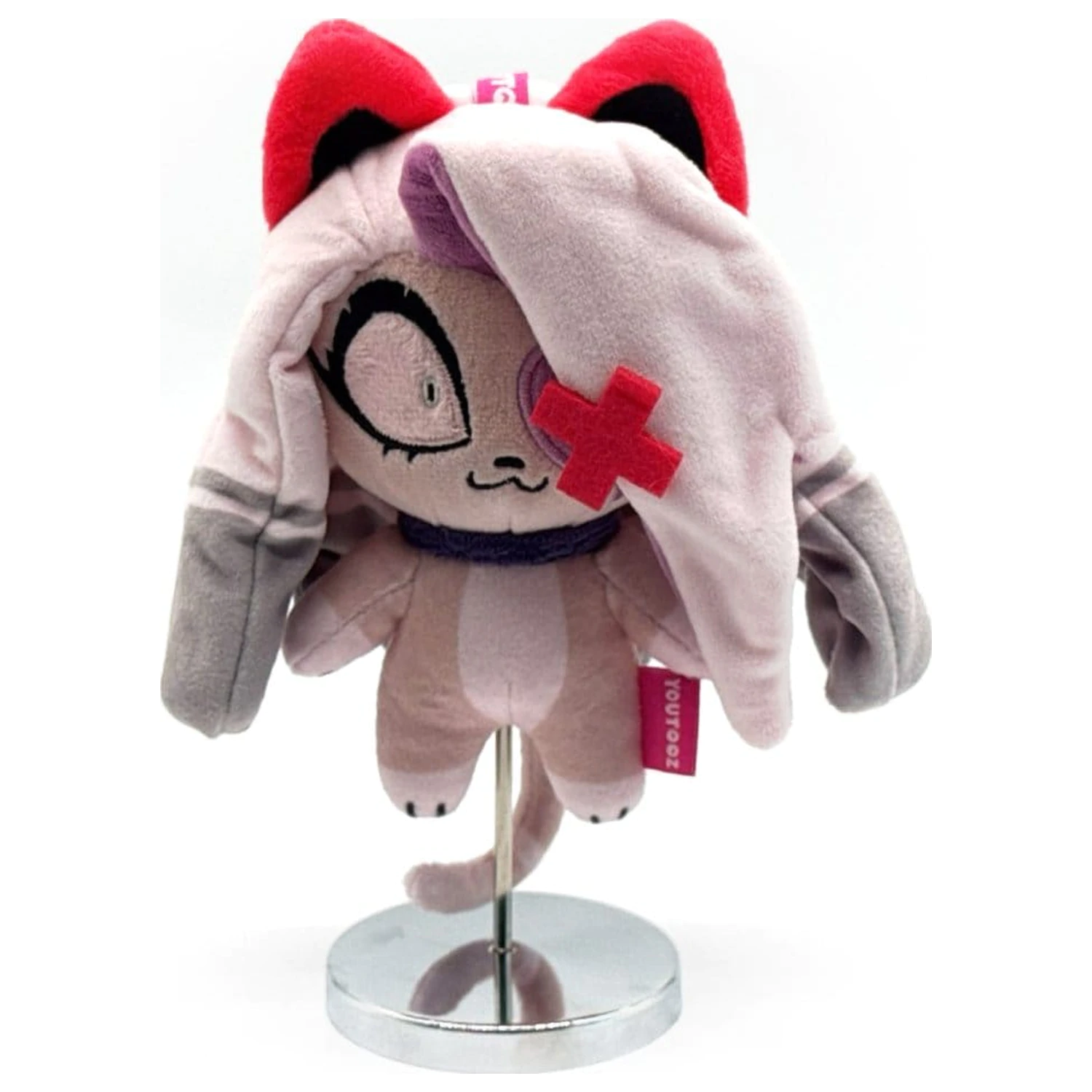 Hazbin Hotel plüss kulcstartó Vaggie Kitty 13 cm termékfotó