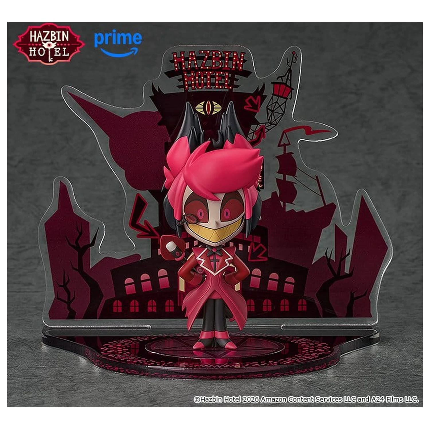 Hazbin Hotel Qset Alastor PVC szobor figura 8 cm    termékfotó