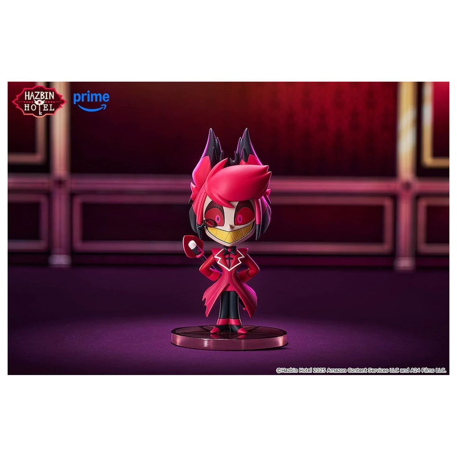 Hazbin Hotel Qset Alastor PVC szobor figura 8 cm    termékfotó