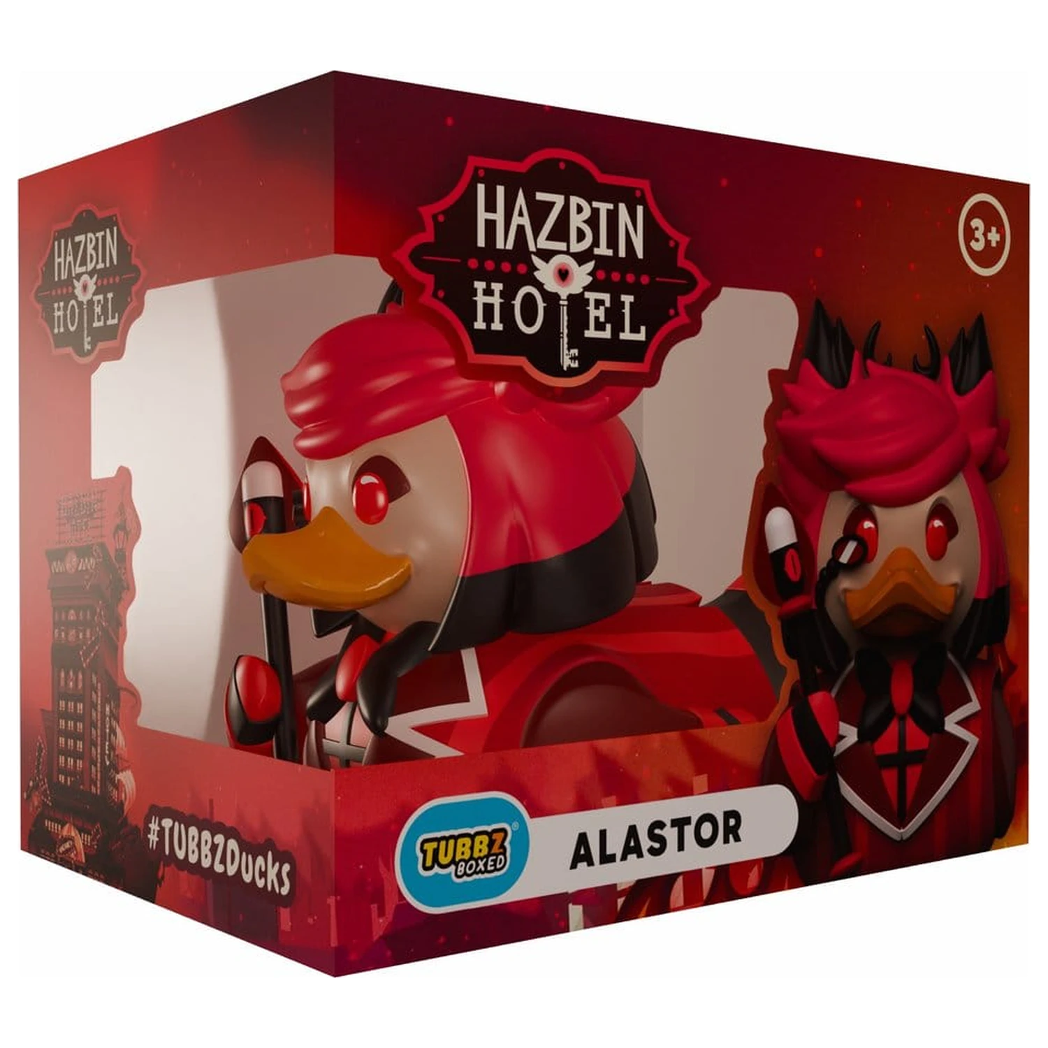 Hazbin Hotel Tubbz PVC figura Alastor Boxed Edition 10 cm       termékfotó