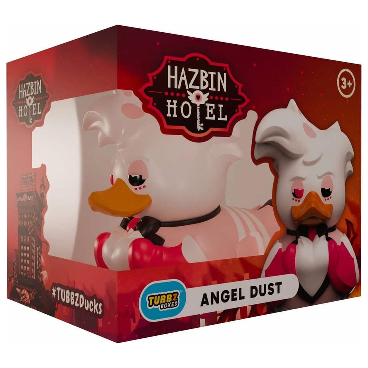 Hazbin Hotel Tubbz PVC figura Angel Dust Boxed Edition 10 cm       termékfotó