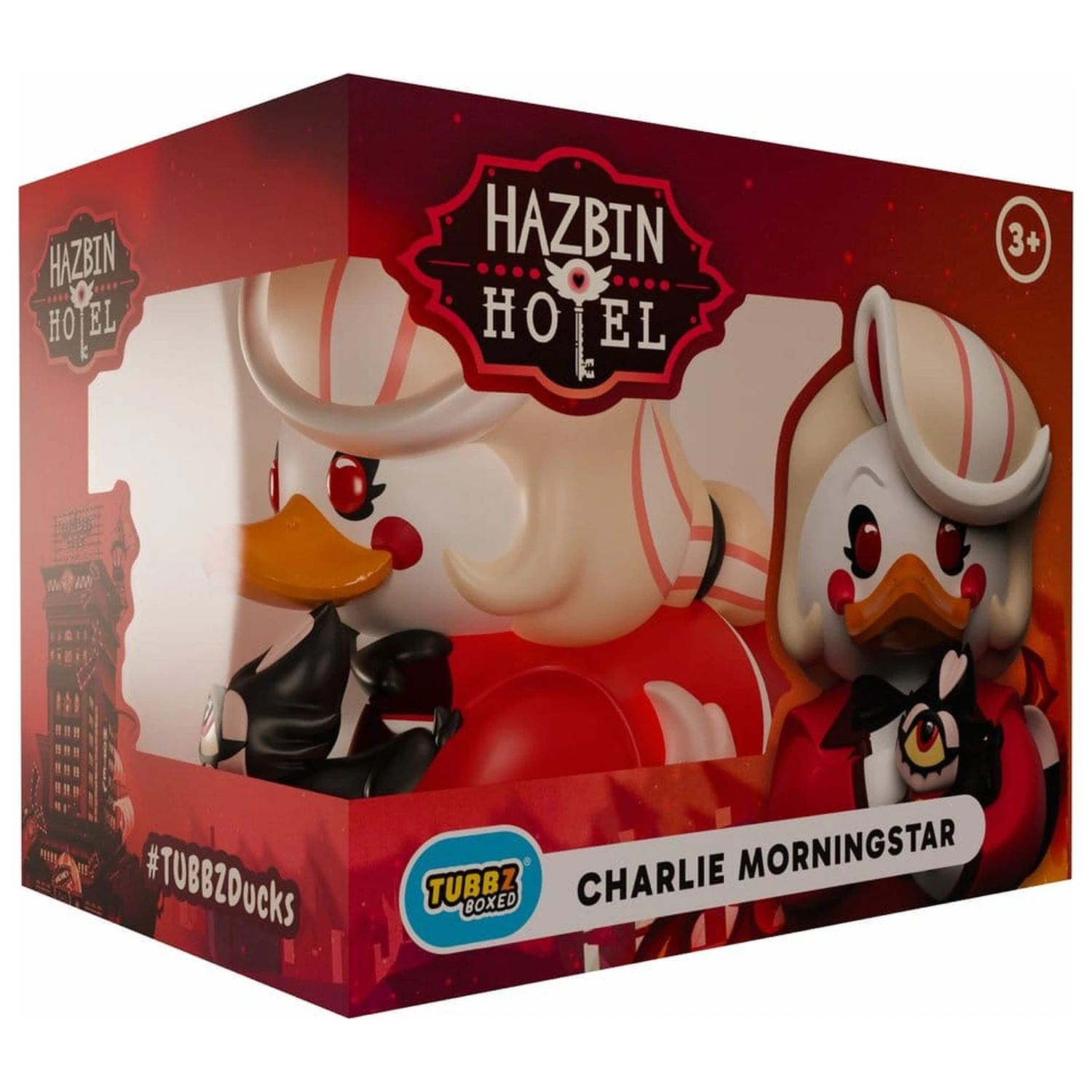 Hazbin Hotel Tubbz PVC figura Charlie Morningstar Boxed Edition 10 cm       termékfotó