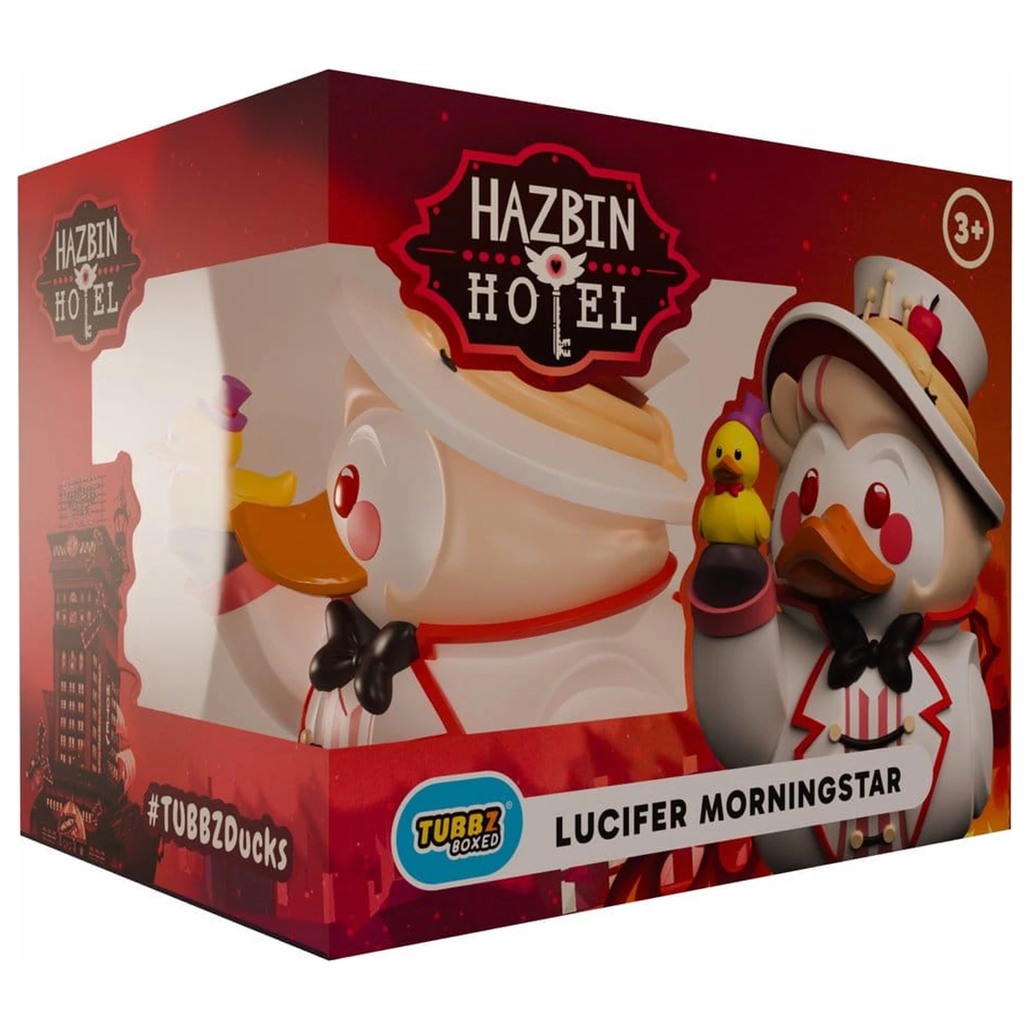 Hazbin Hotel Tubbz PVC figura Lucifer Morningstar Boxed Edition 10 cm          termékfotó