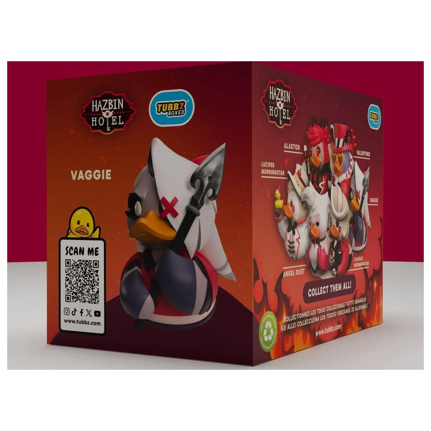 Hazbin Hotel Tubbz PVC figura Vaggie Boxed Edition 10 cm          termékfotó