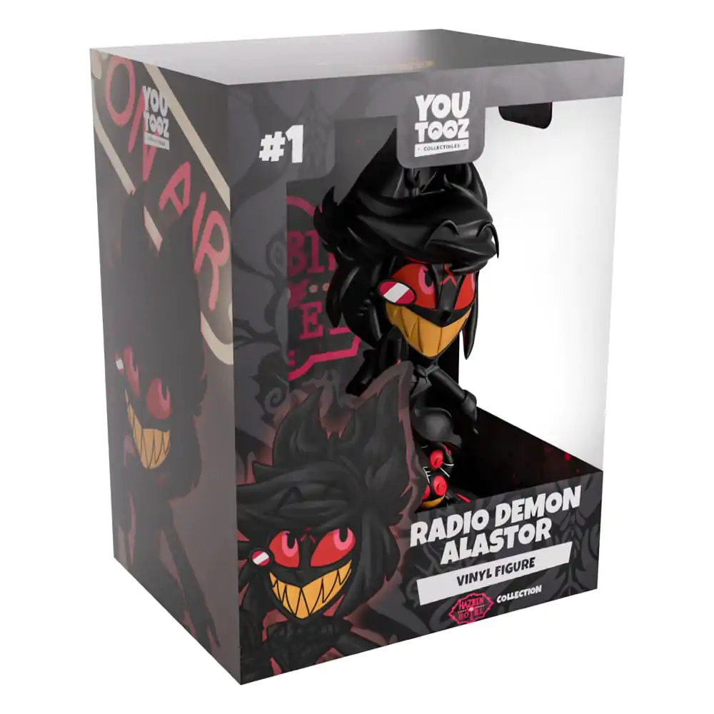 Hazbin Hotel Vinyl figura Radio Demon Alastor 14 cm termékfotó