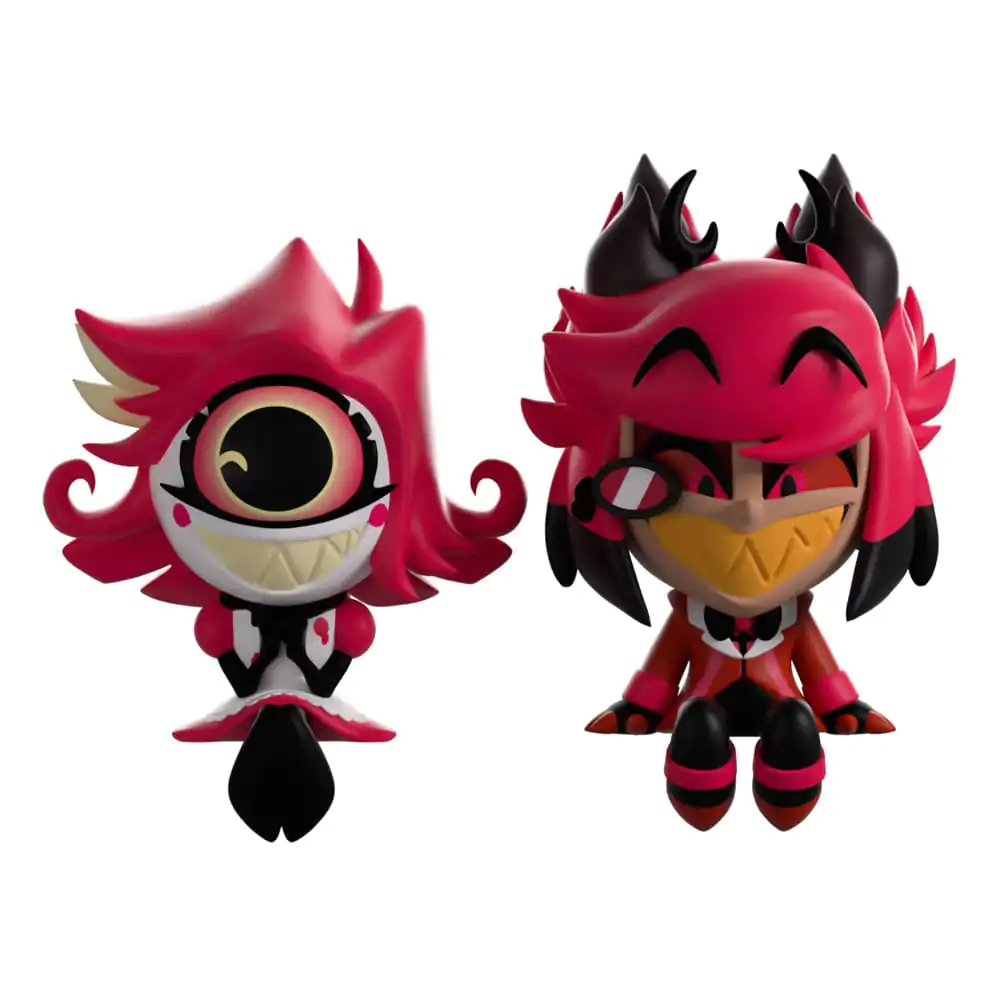 Hazbin Hotel Vinyl figurák Alastor &amp; Niffty Monitor Buddiez termékfotó