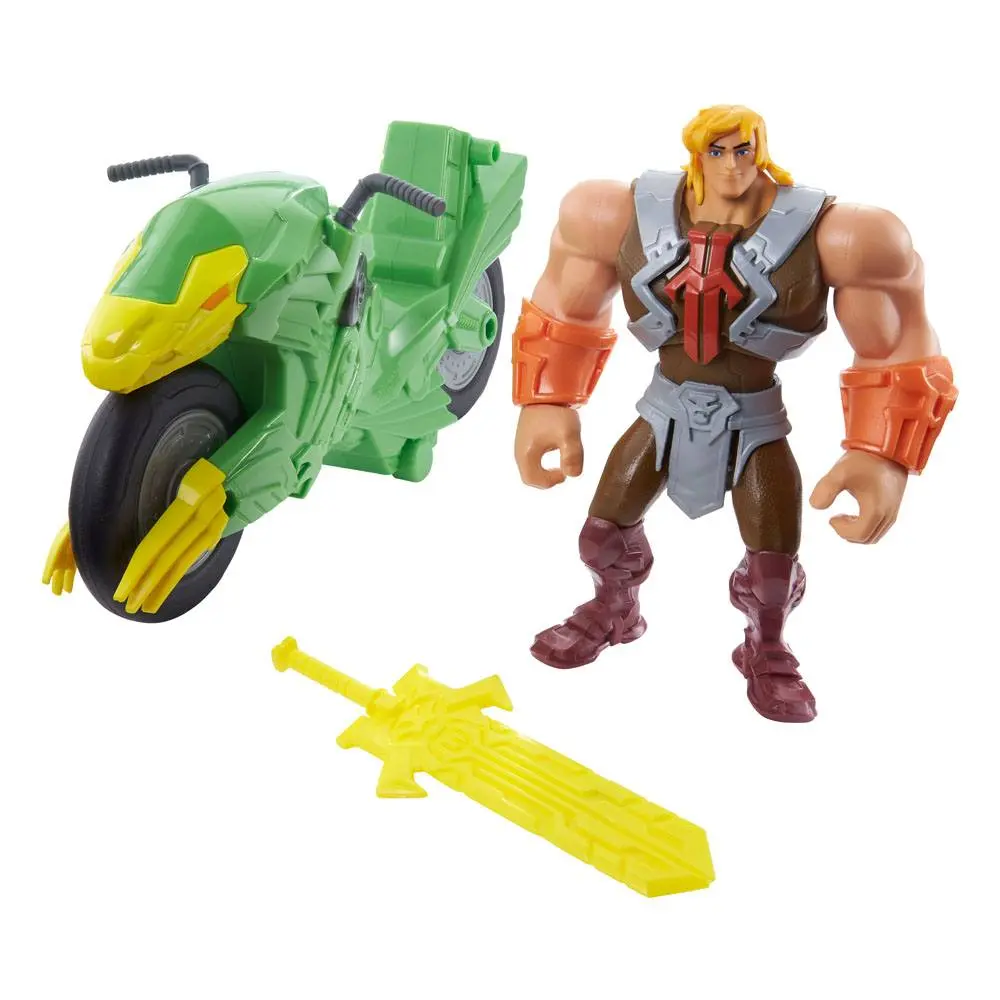 He-Man and the Masters of the Universe 2022 He-Man &amp; Ground Ripper akciófigura és jármű 14 cm termékfotó
