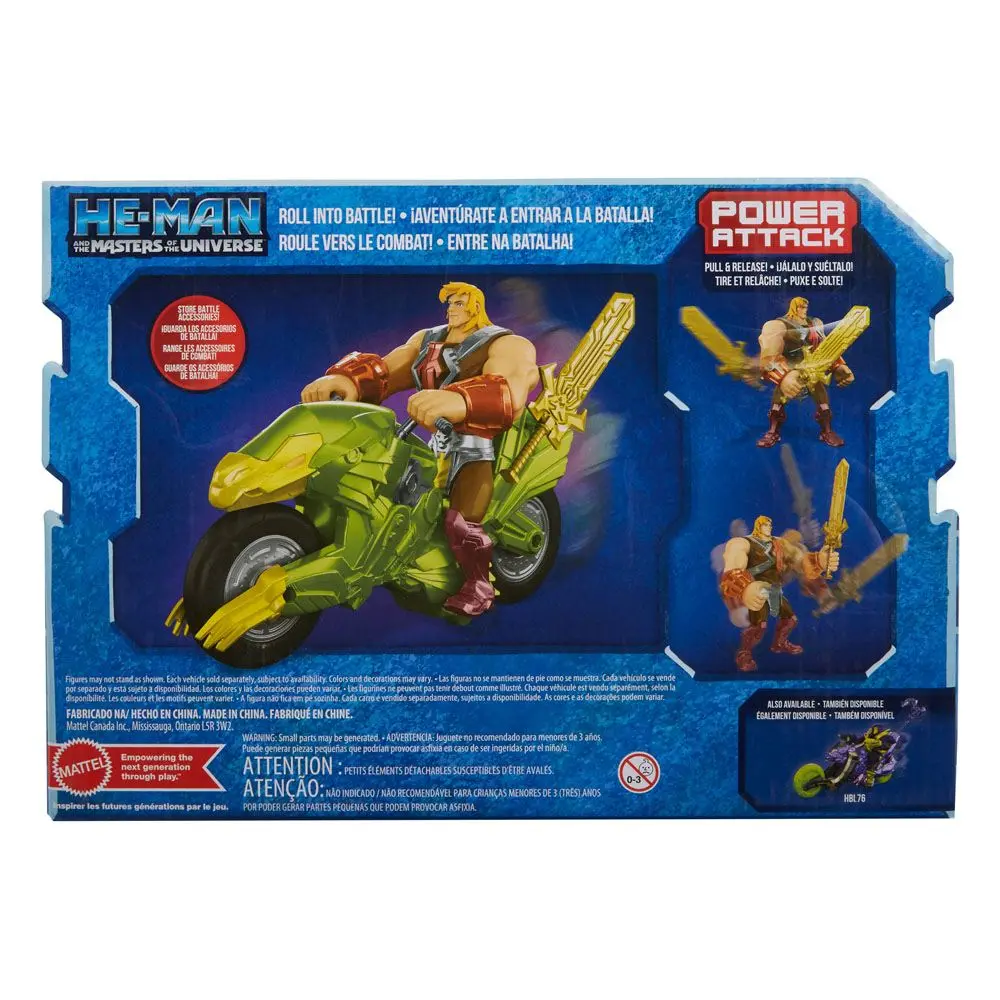 He-Man and the Masters of the Universe 2022 He-Man &amp; Ground Ripper akciófigura és jármű 14 cm termékfotó