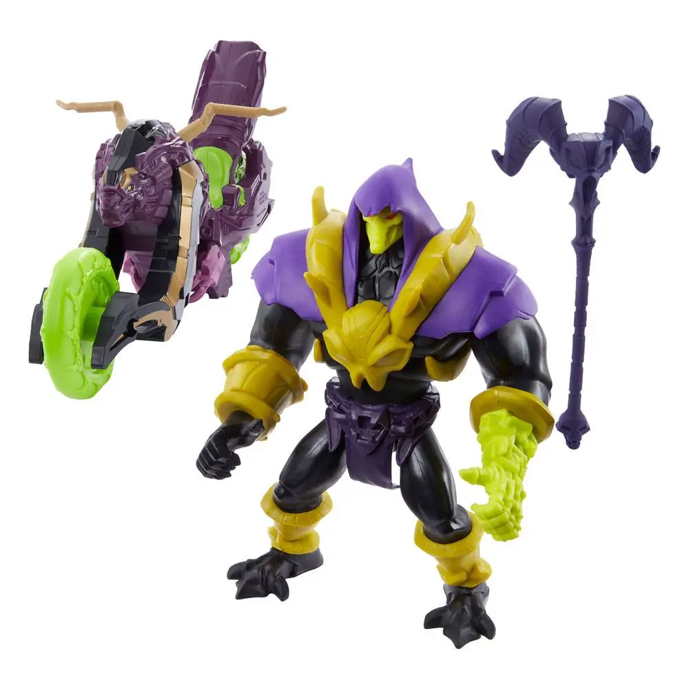 He-Man and the Masters of the Universe 2022 Skeletor & Painthor akciófigura és jármű 14 cm termékfotó