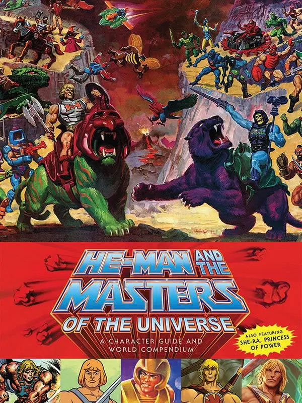 He-Man and the Masters of the Universe Book A Character Guide and World Compendium Angol nyelvű termékfotó