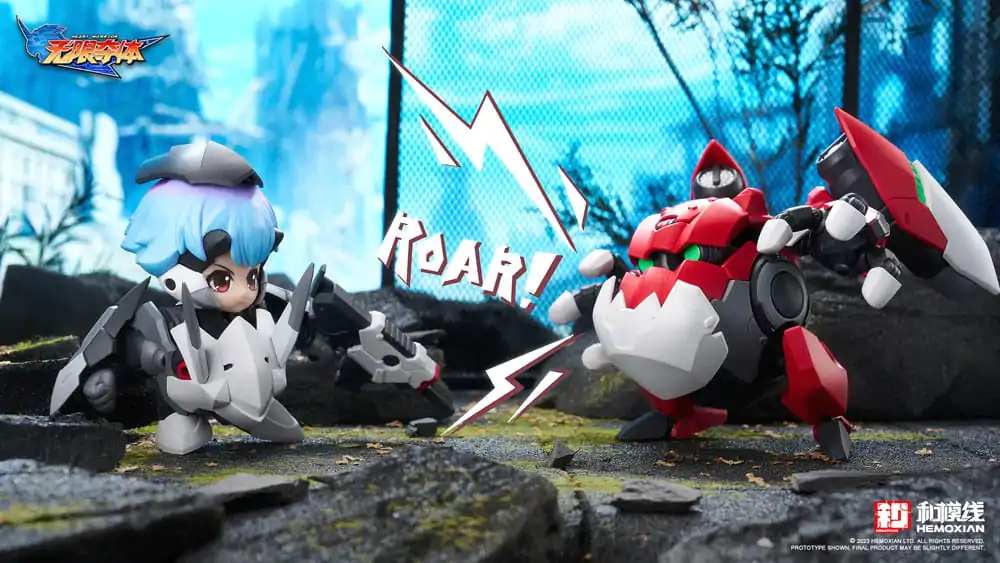 Heart Warrior Ellie &amp; Ogre akciófigurák 11 cm termékfotó