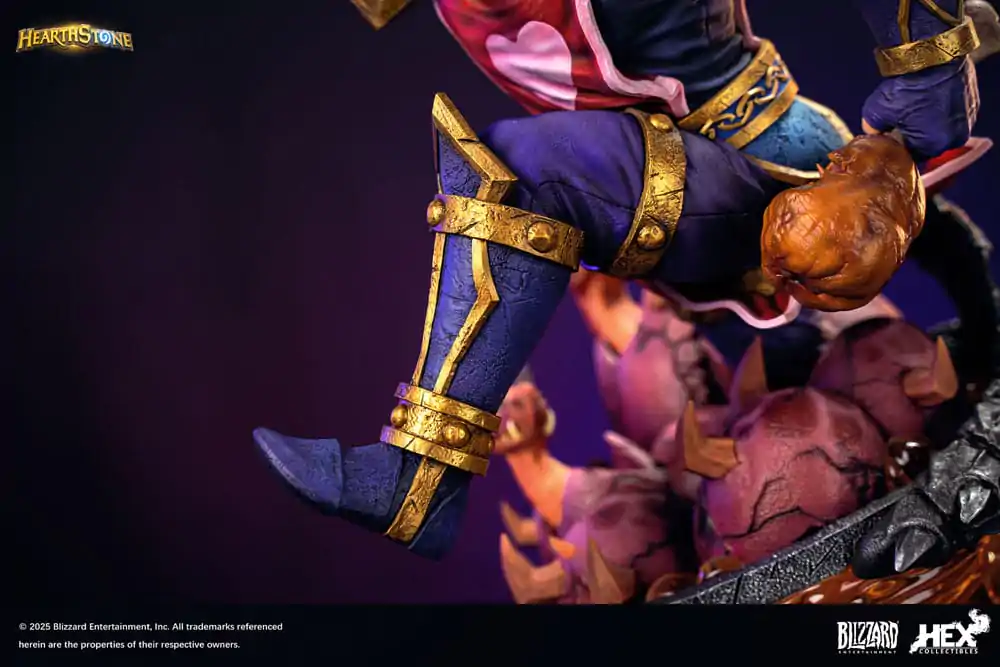 Hearthstone 1/10 Leeroy Jenkins szobor figura 25 cm termékfotó