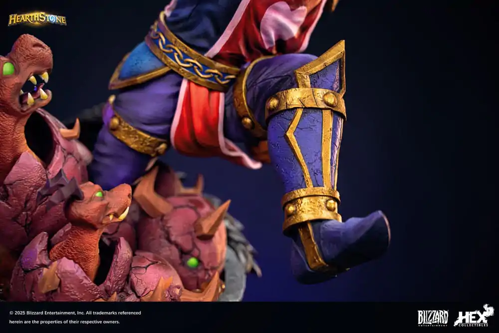 Hearthstone 1/10 Leeroy Jenkins szobor figura 25 cm termékfotó