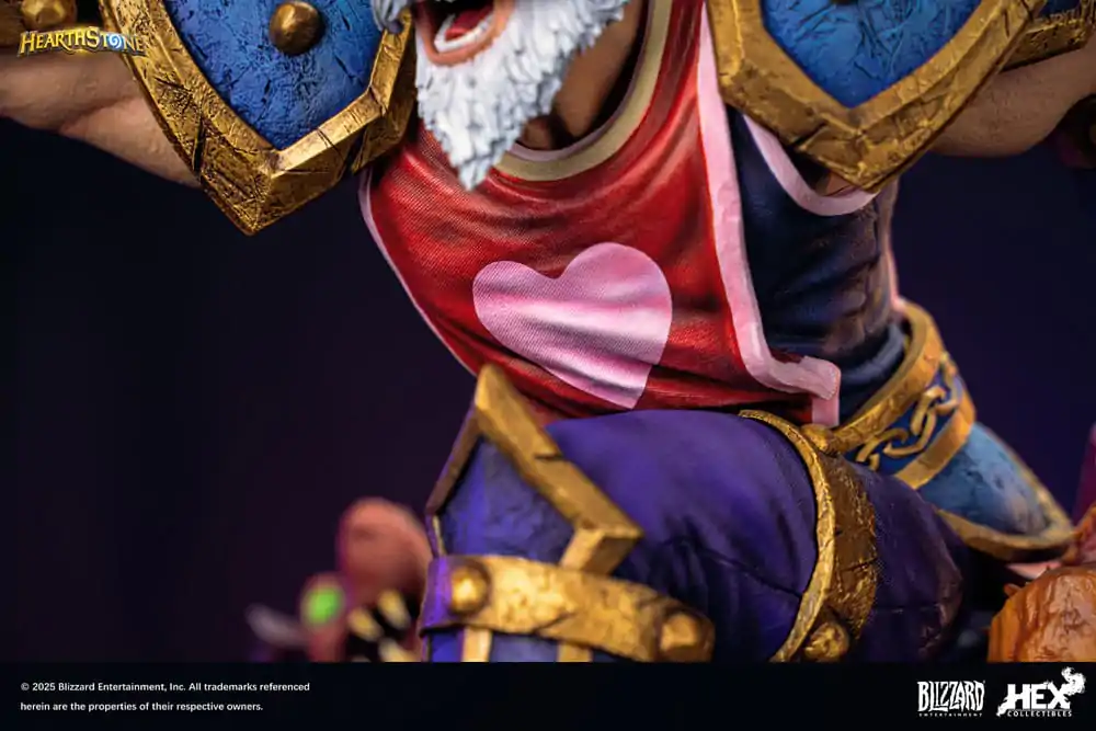 Hearthstone 1/10 Leeroy Jenkins szobor figura 25 cm termékfotó