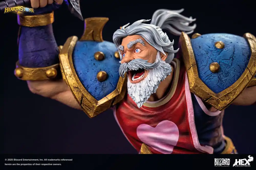 Hearthstone 1/10 Leeroy Jenkins szobor figura 25 cm termékfotó