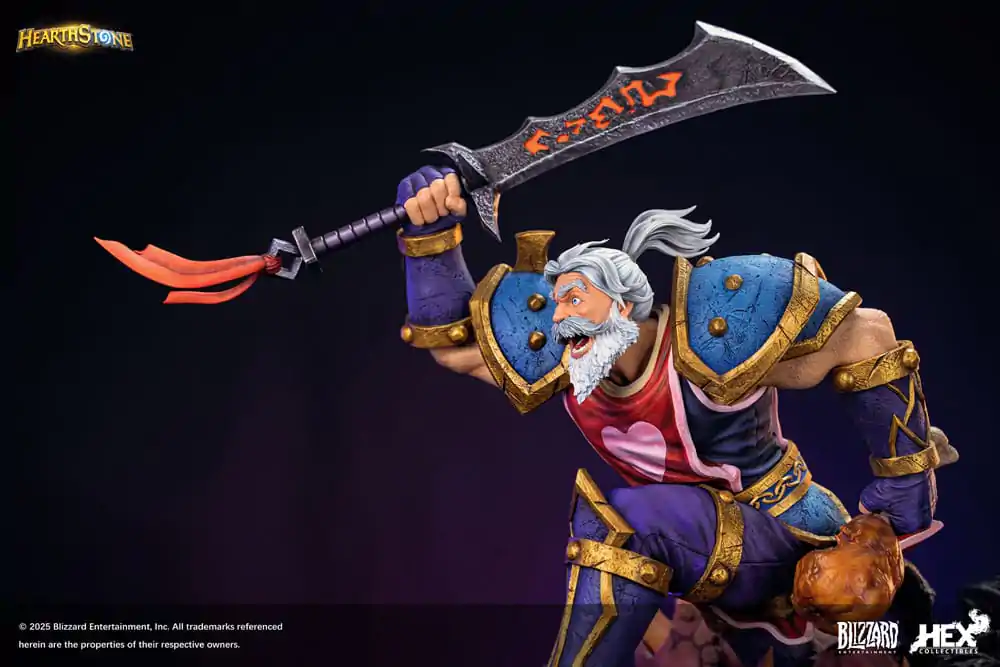 Hearthstone 1/10 Leeroy Jenkins szobor figura 25 cm termékfotó