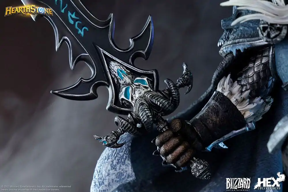 Hearthstone 1/10 The Lich King szobor figura 30 cm termékfotó