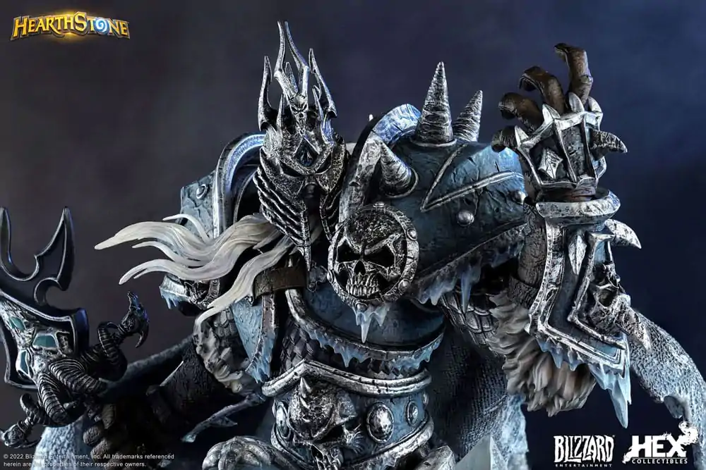 Hearthstone 1/10 The Lich King szobor figura 30 cm termékfotó