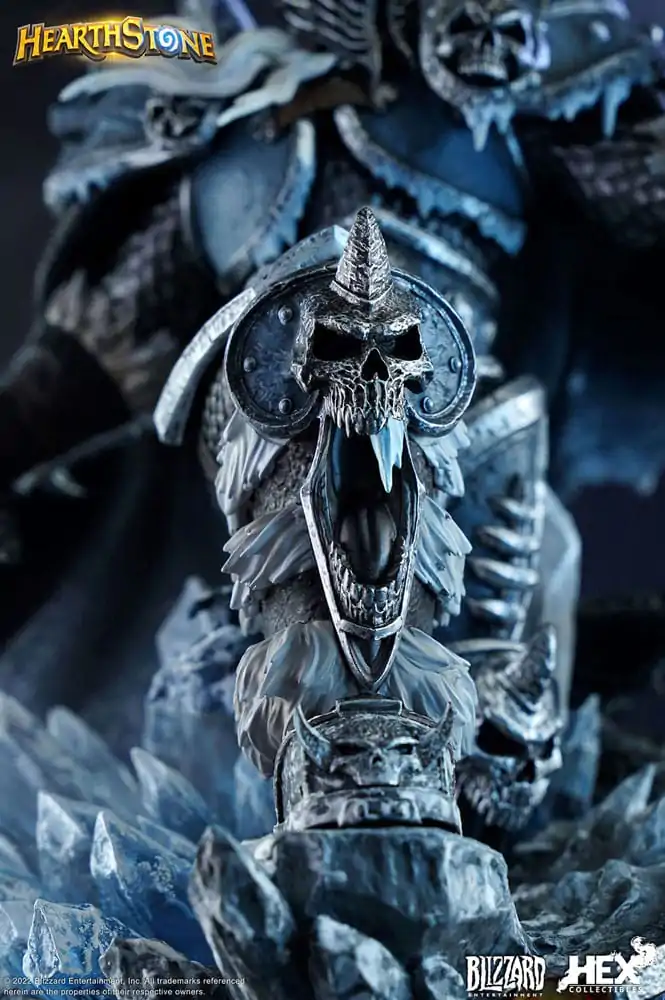Hearthstone 1/10 The Lich King szobor figura 30 cm termékfotó