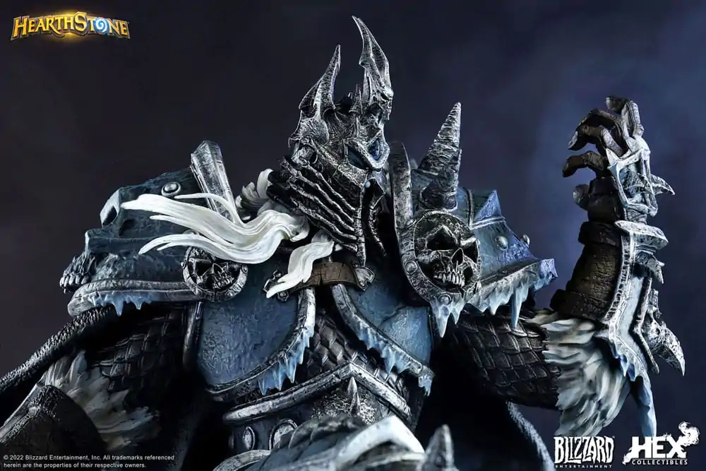 Hearthstone 1/10 The Lich King szobor figura 30 cm termékfotó