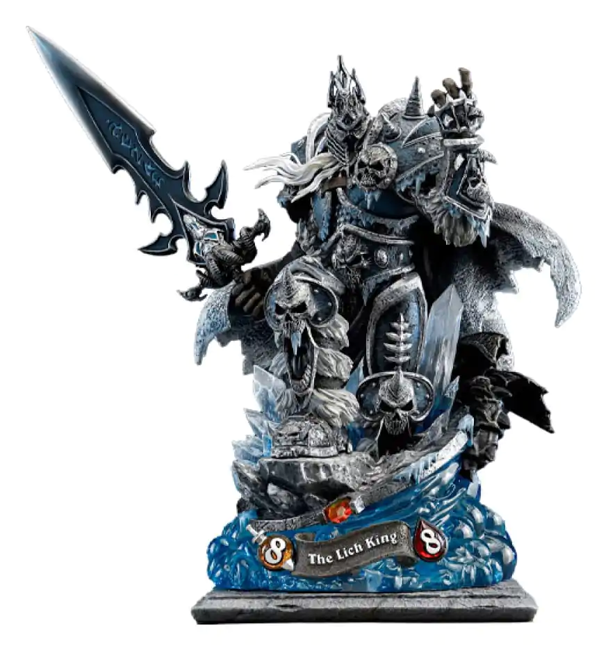 Hearthstone 1/10 The Lich King szobor figura 30 cm termékfotó