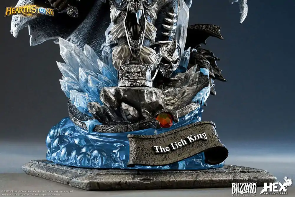 Hearthstone 1/10 The Lich King szobor figura 30 cm termékfotó