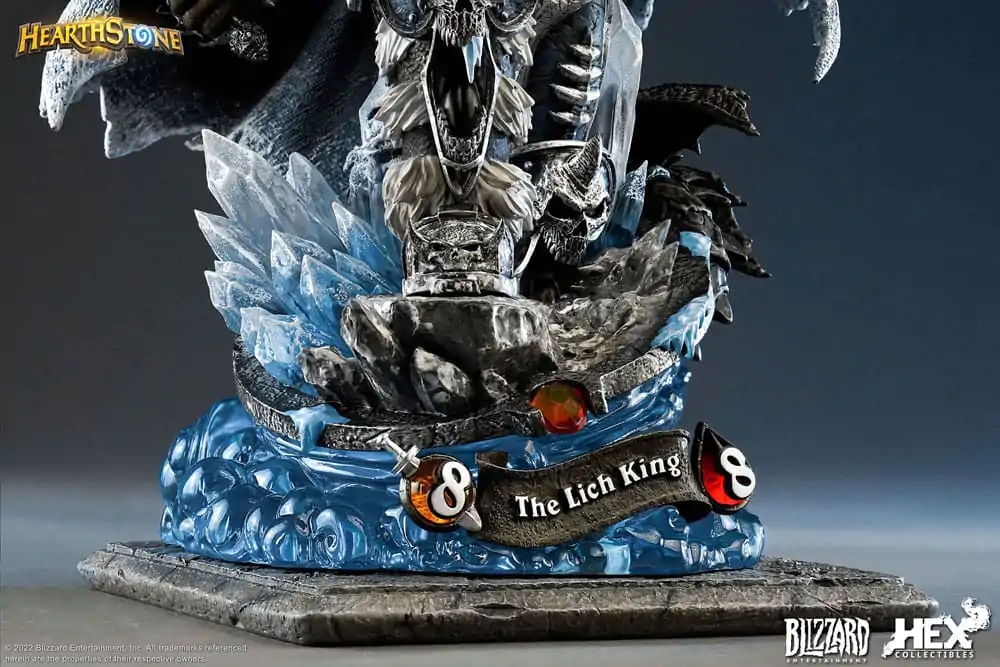 Hearthstone 1/10 The Lich King szobor figura 30 cm termékfotó