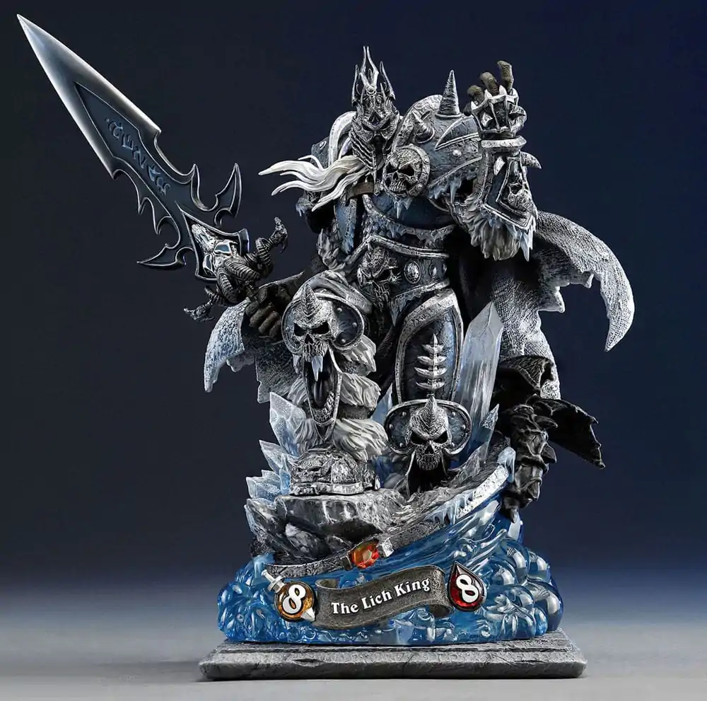 Hearthstone 1/10 The Lich King szobor figura 30 cm termékfotó