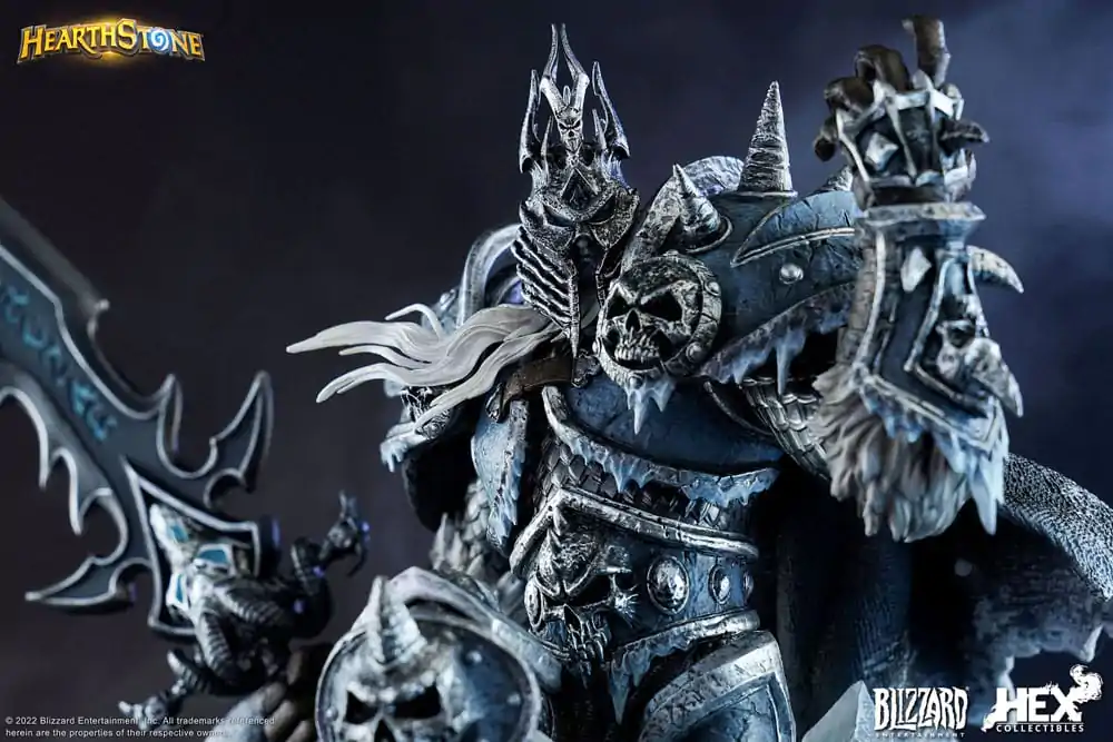 Hearthstone 1/10 The Lich King szobor figura 30 cm termékfotó