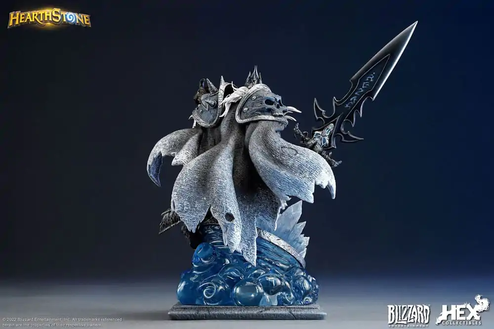 Hearthstone 1/10 The Lich King szobor figura 30 cm termékfotó