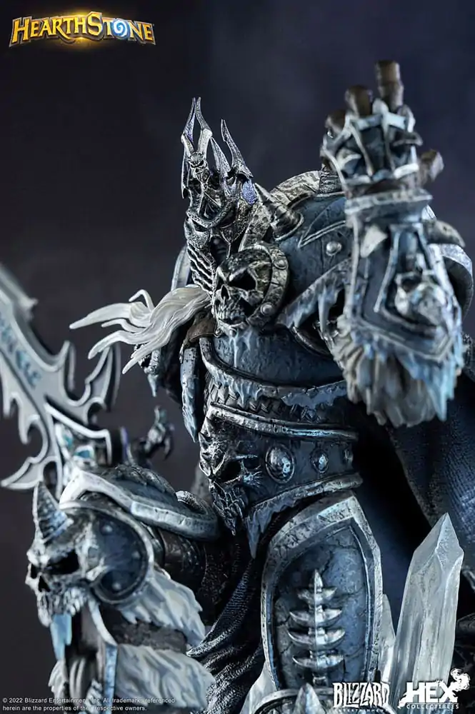 Hearthstone 1/10 The Lich King szobor figura 30 cm termékfotó